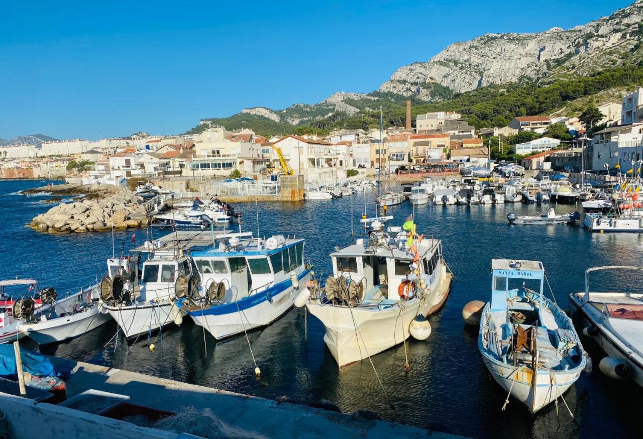 Authentique T3 Calme Entre Mer Et Calanques Марсель Екстер'єр фото